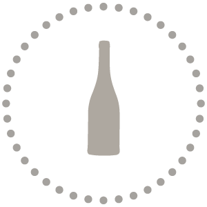 Icon von einer grauen Weinflasche