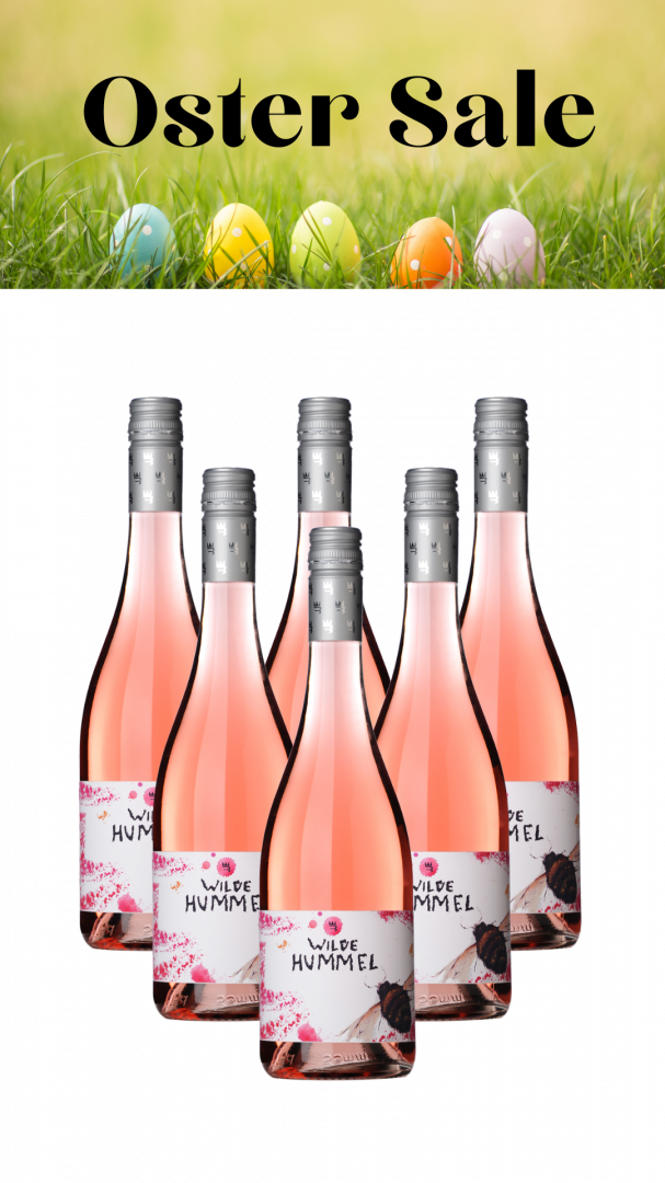 Paket Rosé "Wilde Hummel" Feinherb