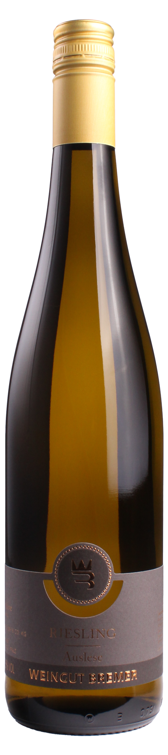 Riesling Auslese vom Weingut Bremer aus dem Zellertal in der Pfalz